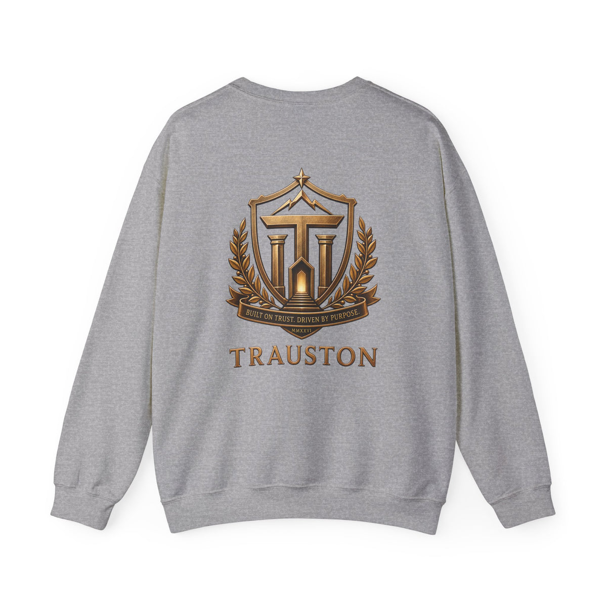 TRAUSTON | Founders Crest Crewneck Sweatshirt