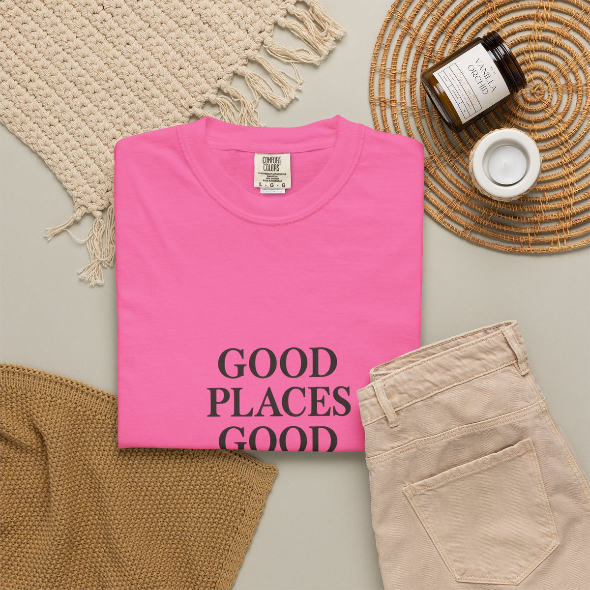 Nature Heals Garment-Dyed Tee