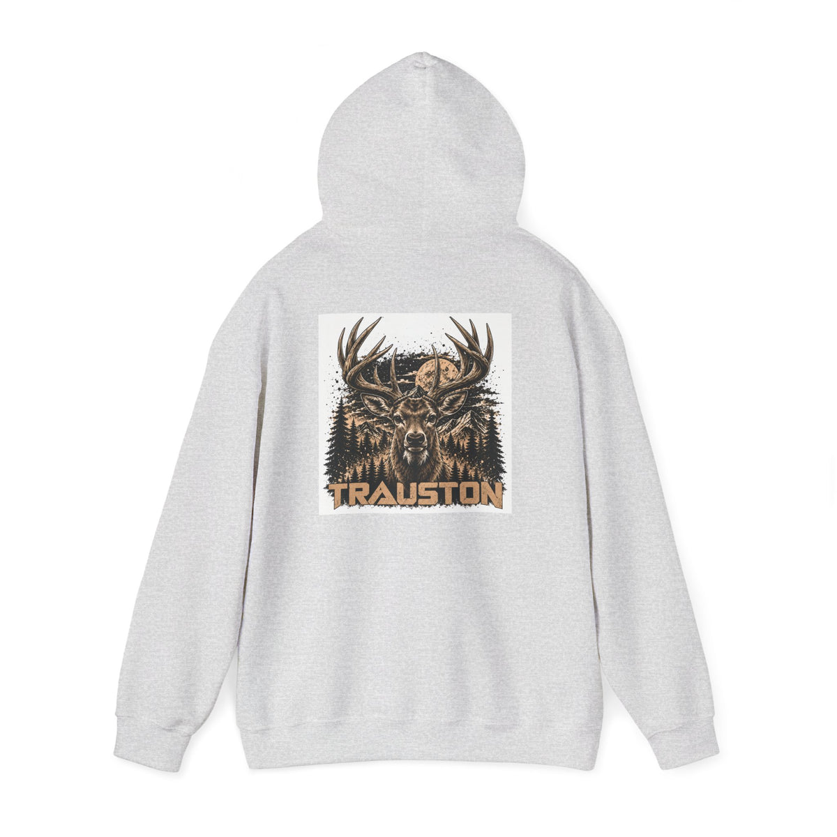 Deer Forest Back-Print Hoodie