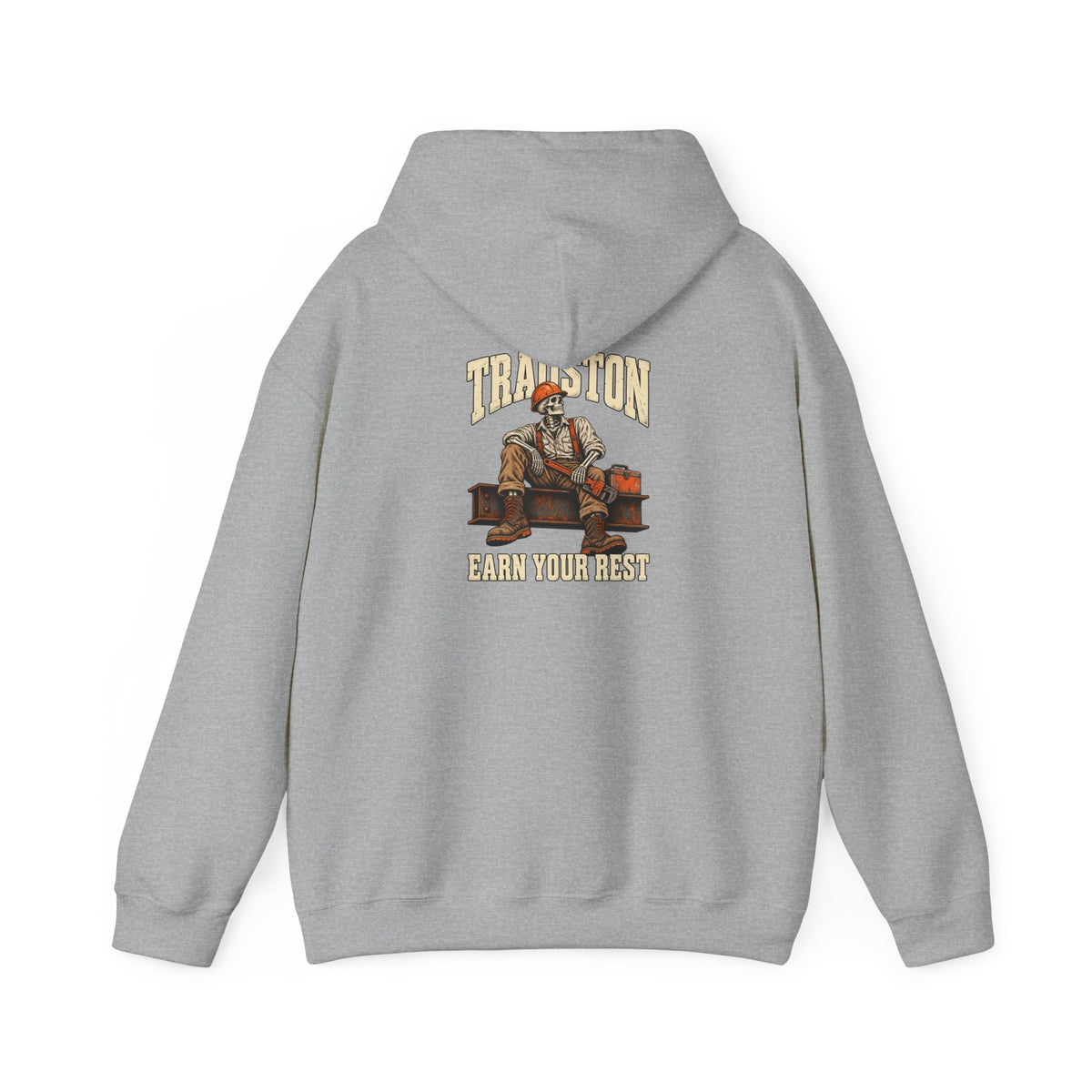 Minimalist White Pullover Hoodie