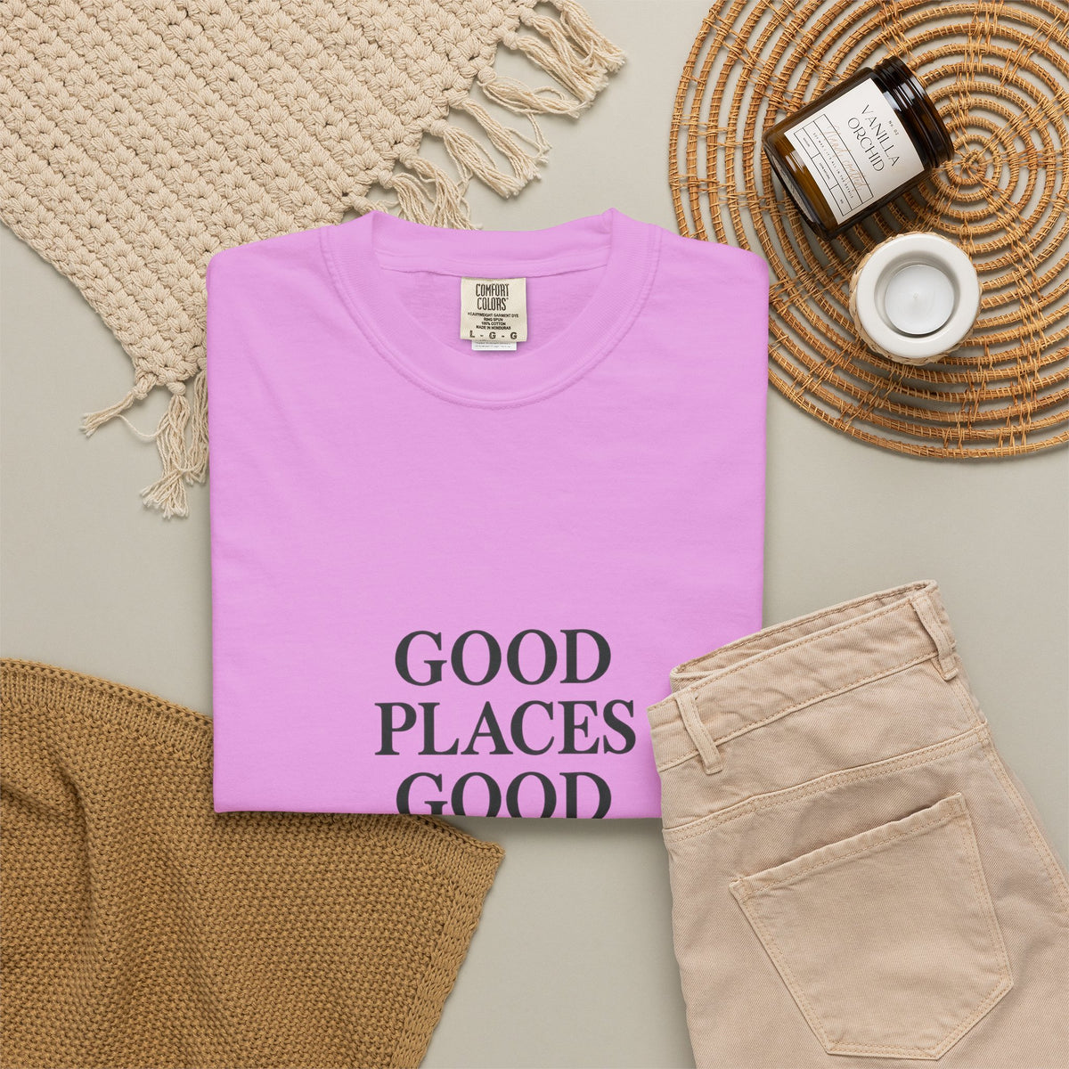 Nature Heals Garment-Dyed Tee
