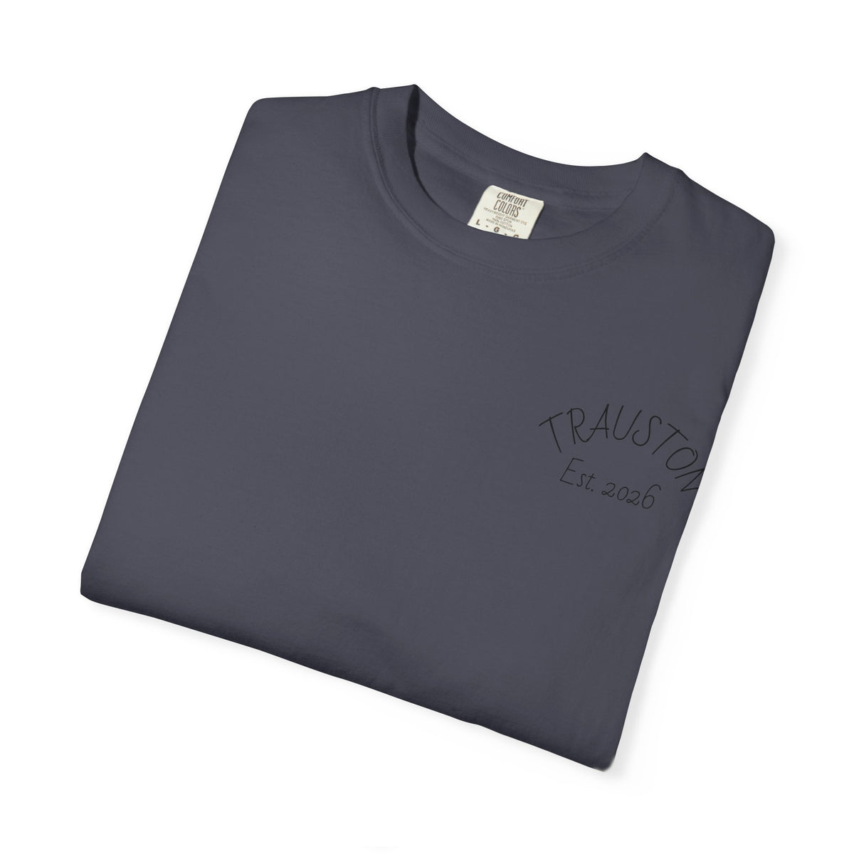 Est. 2026 & Wordmark Garment-Dyed Tee