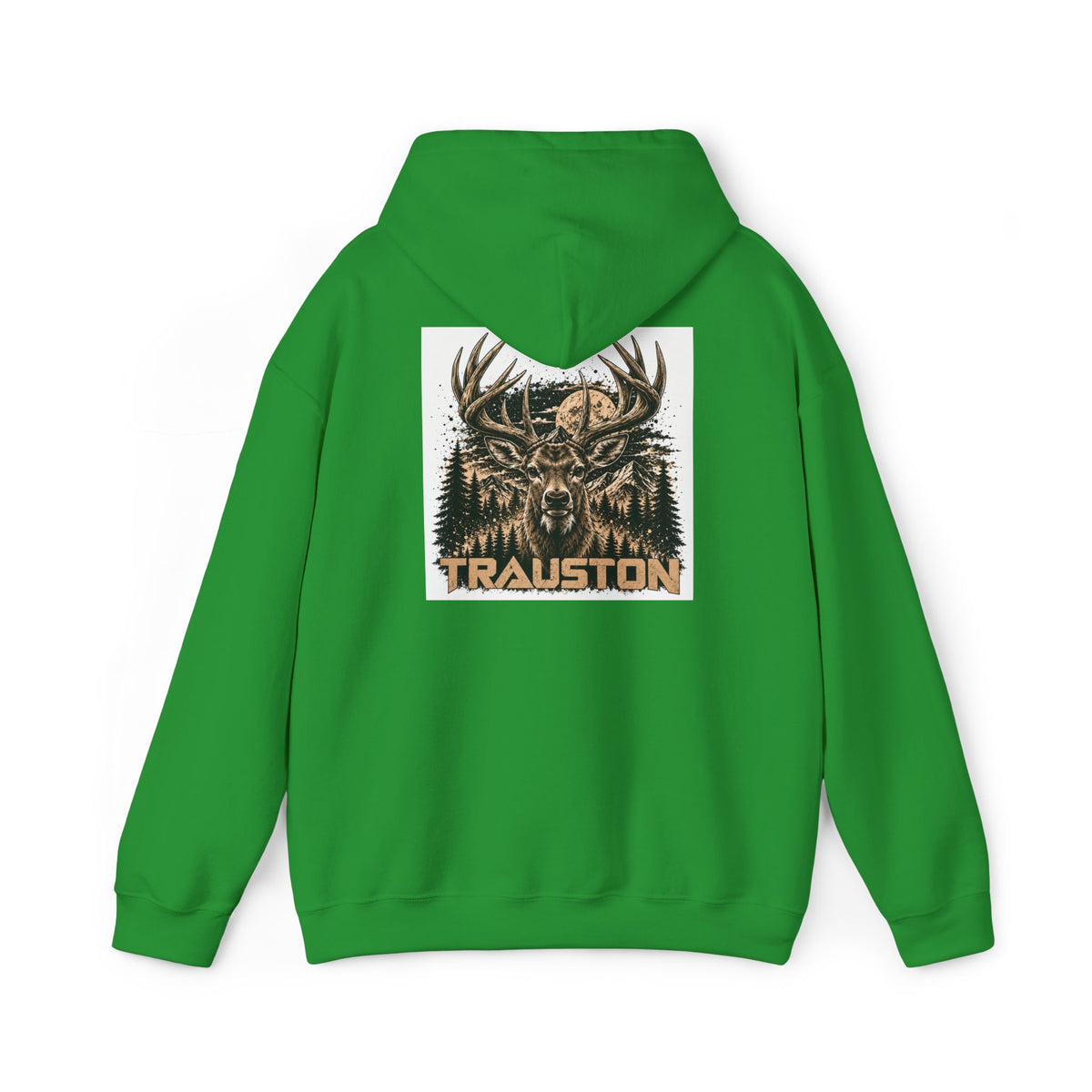 Deer Forest Back-Print Hoodie