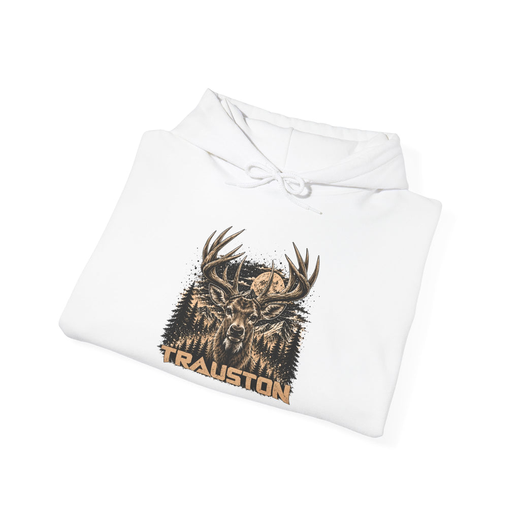 Deer Forest Front-Print Hoodie