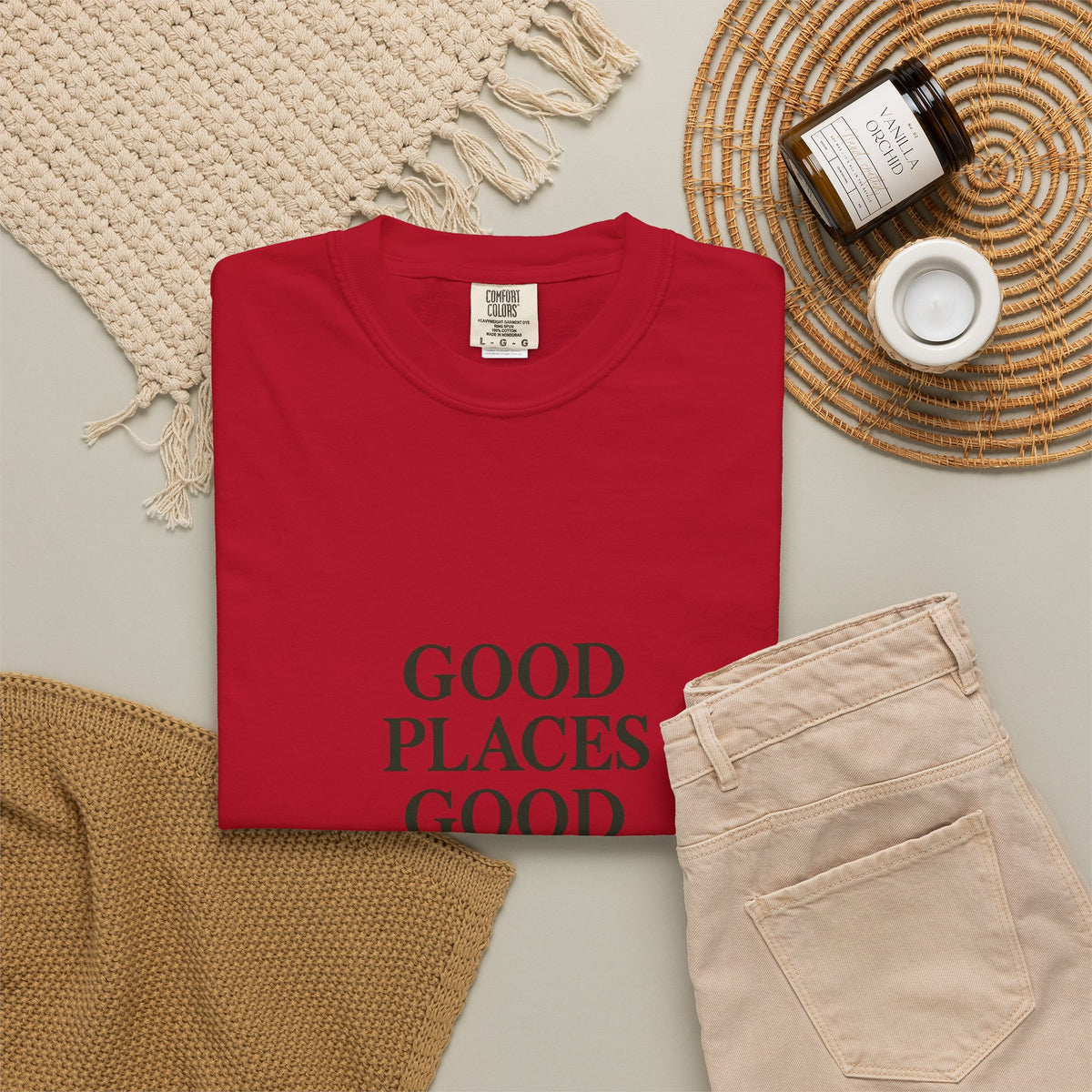 Nature Heals Garment-Dyed Tee