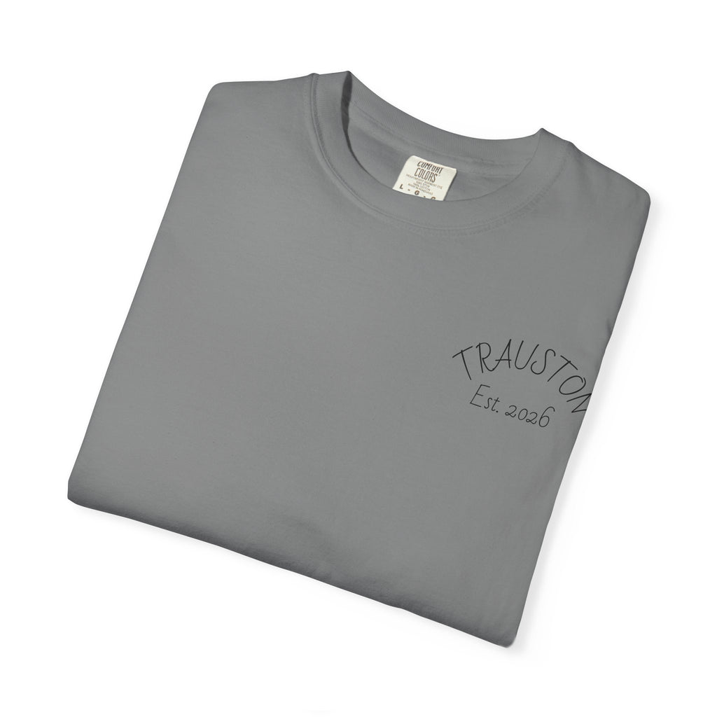 Est. 2026 & Wordmark Garment-Dyed Tee