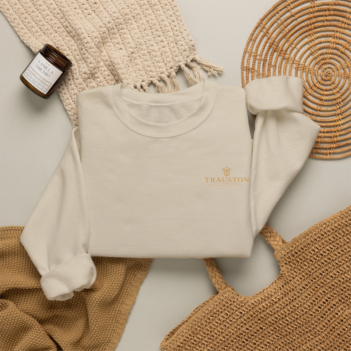 TRAUSTON | Earn Your Rest Crewneck Sweatshirt