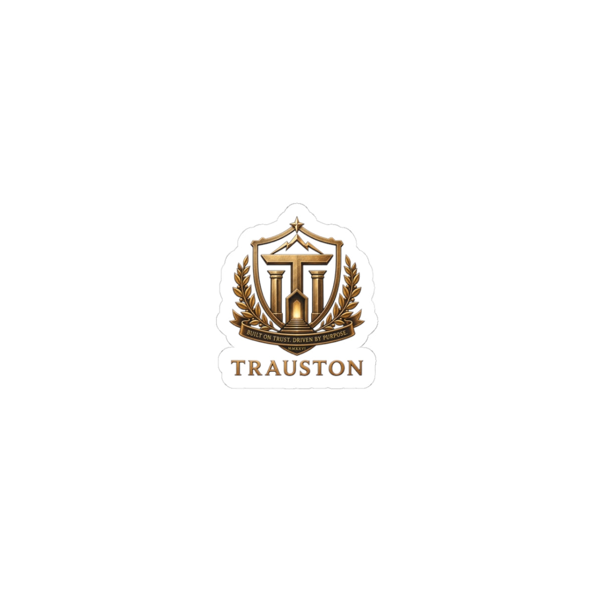 Product image of TRAUSTON| Founders Crest Kiss-Cut Sticker by TRAUSTON