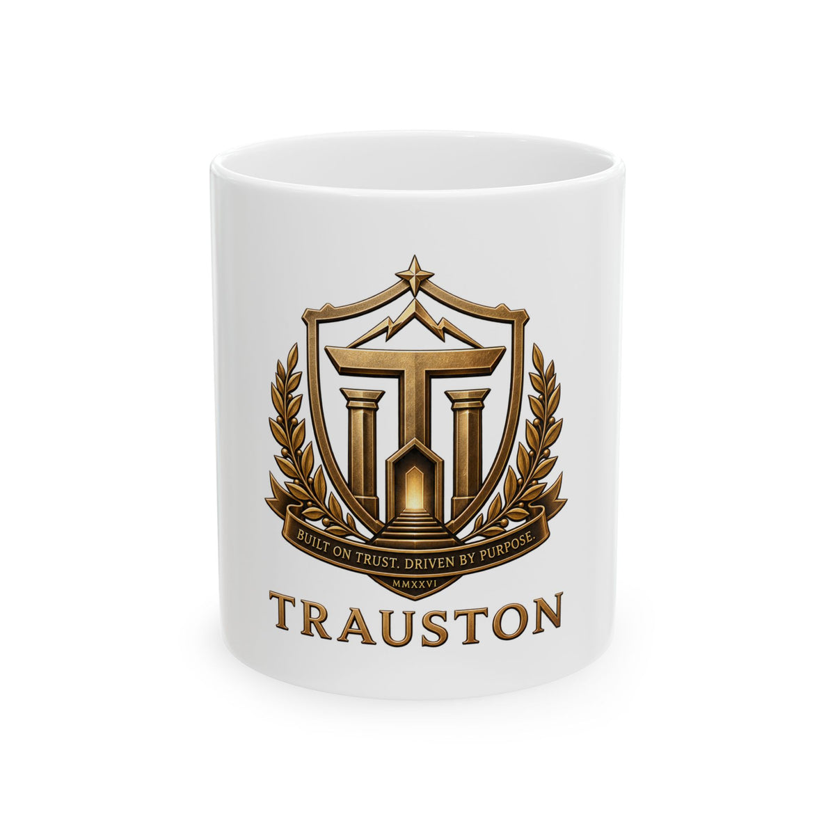 Product image of TRAUSTON| Family Crest Ceramic Mug, 11oz by TRAUSTON