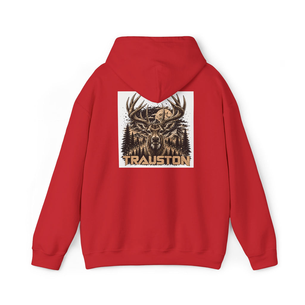 TRAUSTON | Deer Forest Back-Print Hoodie