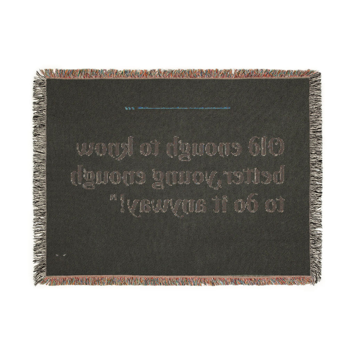 TRAUSTON | Old Enough Woven Blanket