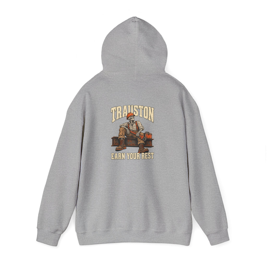 Minimalist White Pullover Hoodie