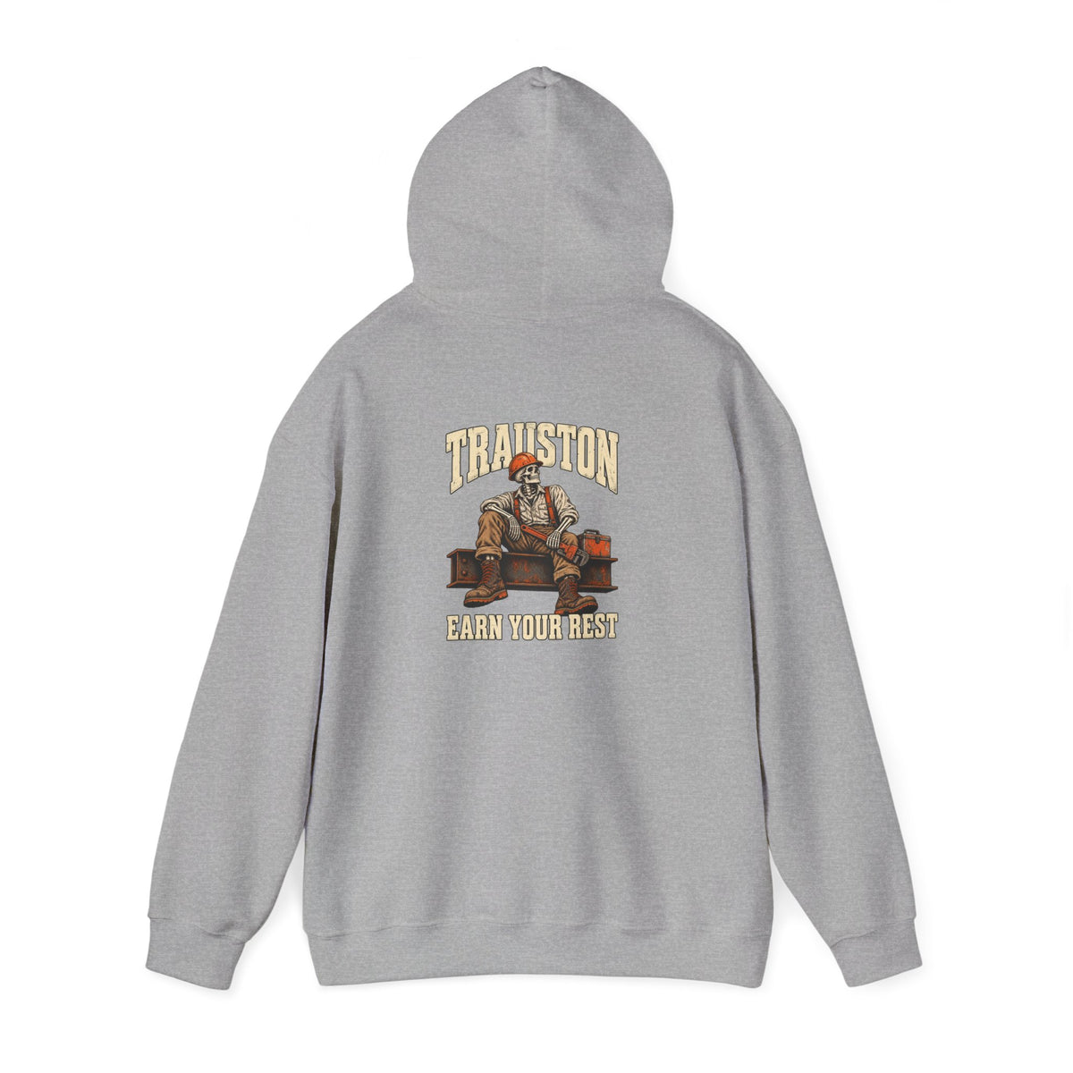 Minimalist White Pullover Hoodie