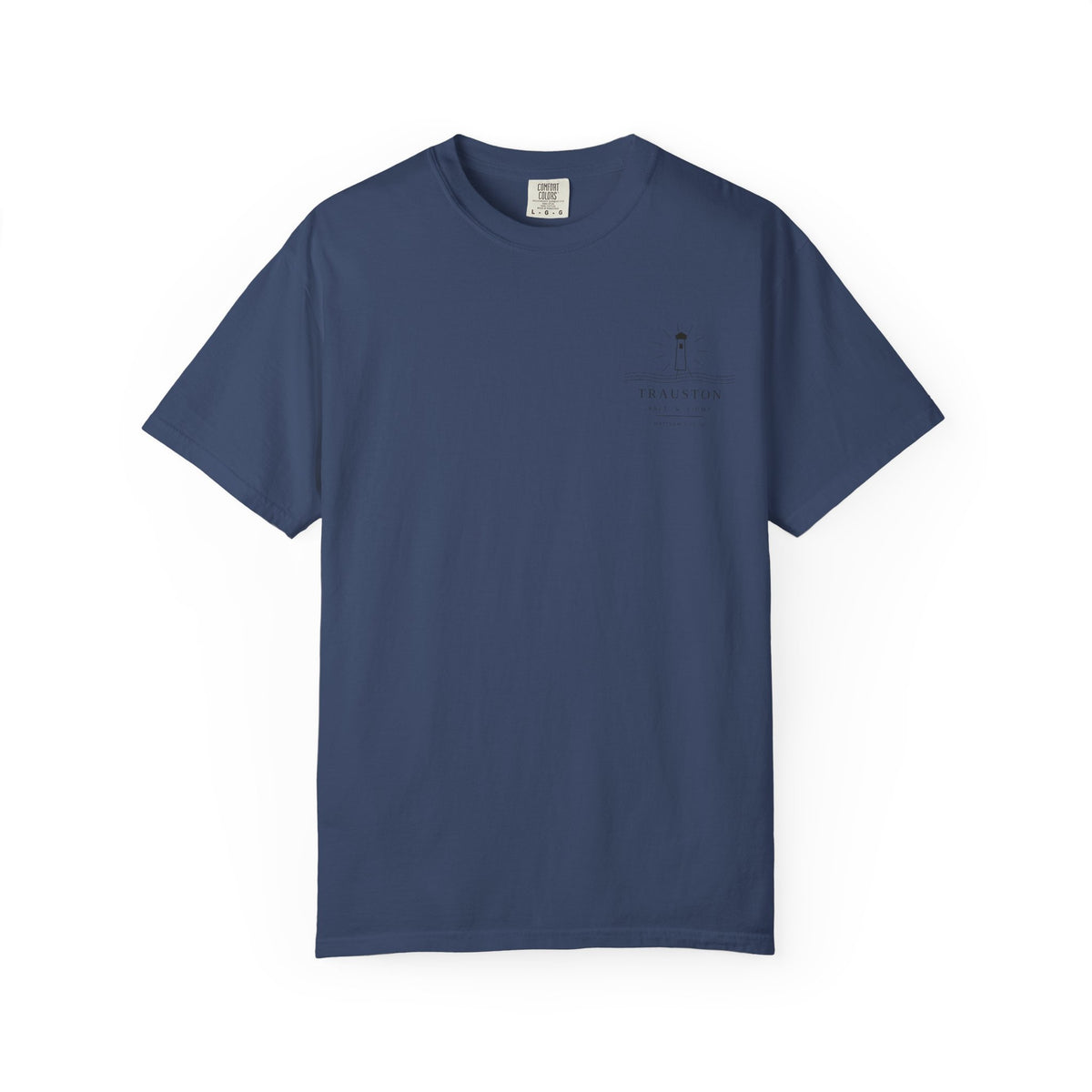 Salt and Light Garment-Dyed Tee — Dark Graphic
