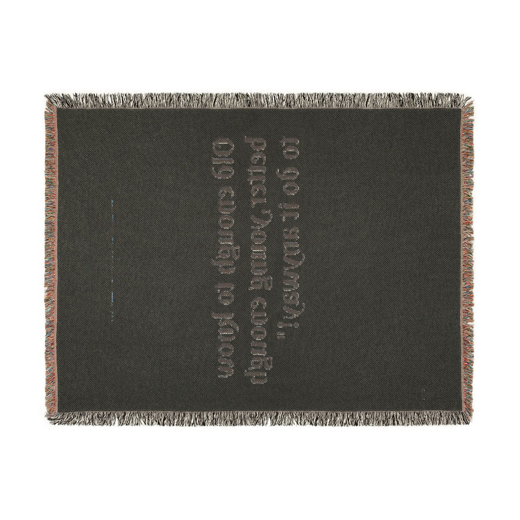 TRAUSTON | Old Enough Woven Blanket