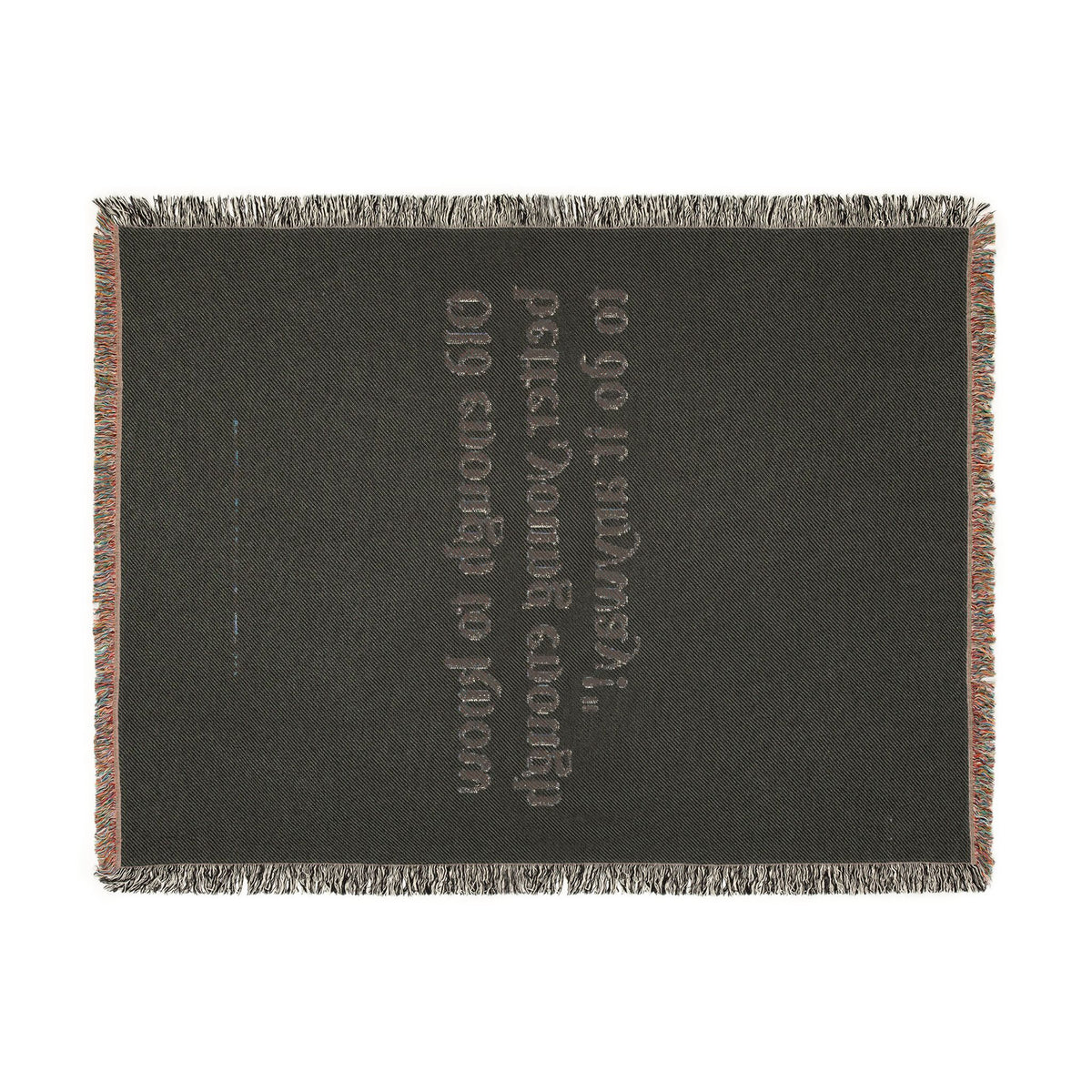 TRAUSTON | Old Enough Woven Blanket