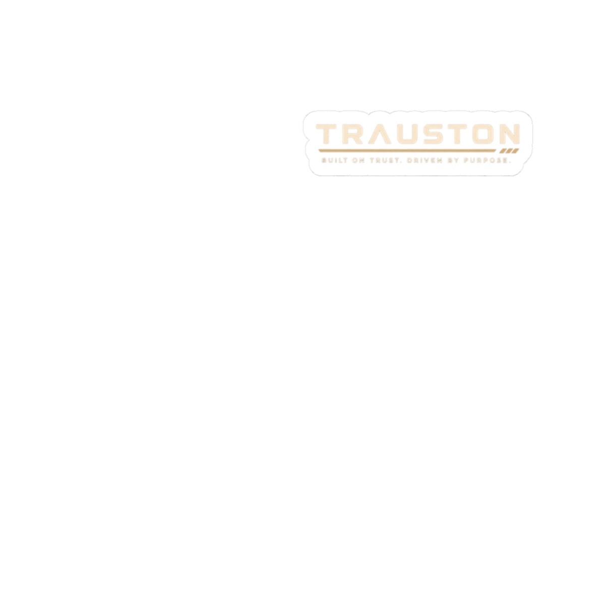 TRAUSTON | Wordmark Kiss-Cut Sticker