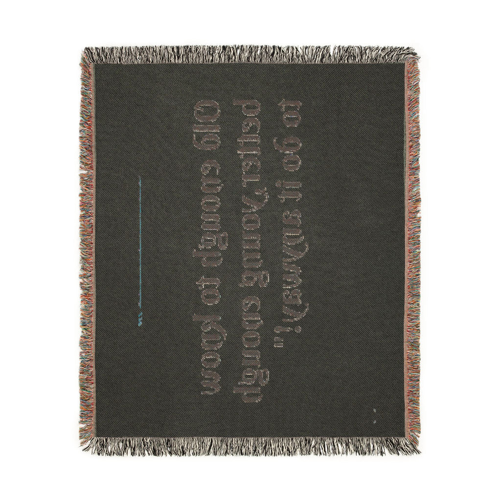 TRAUSTON | Old Enough Woven Blanket