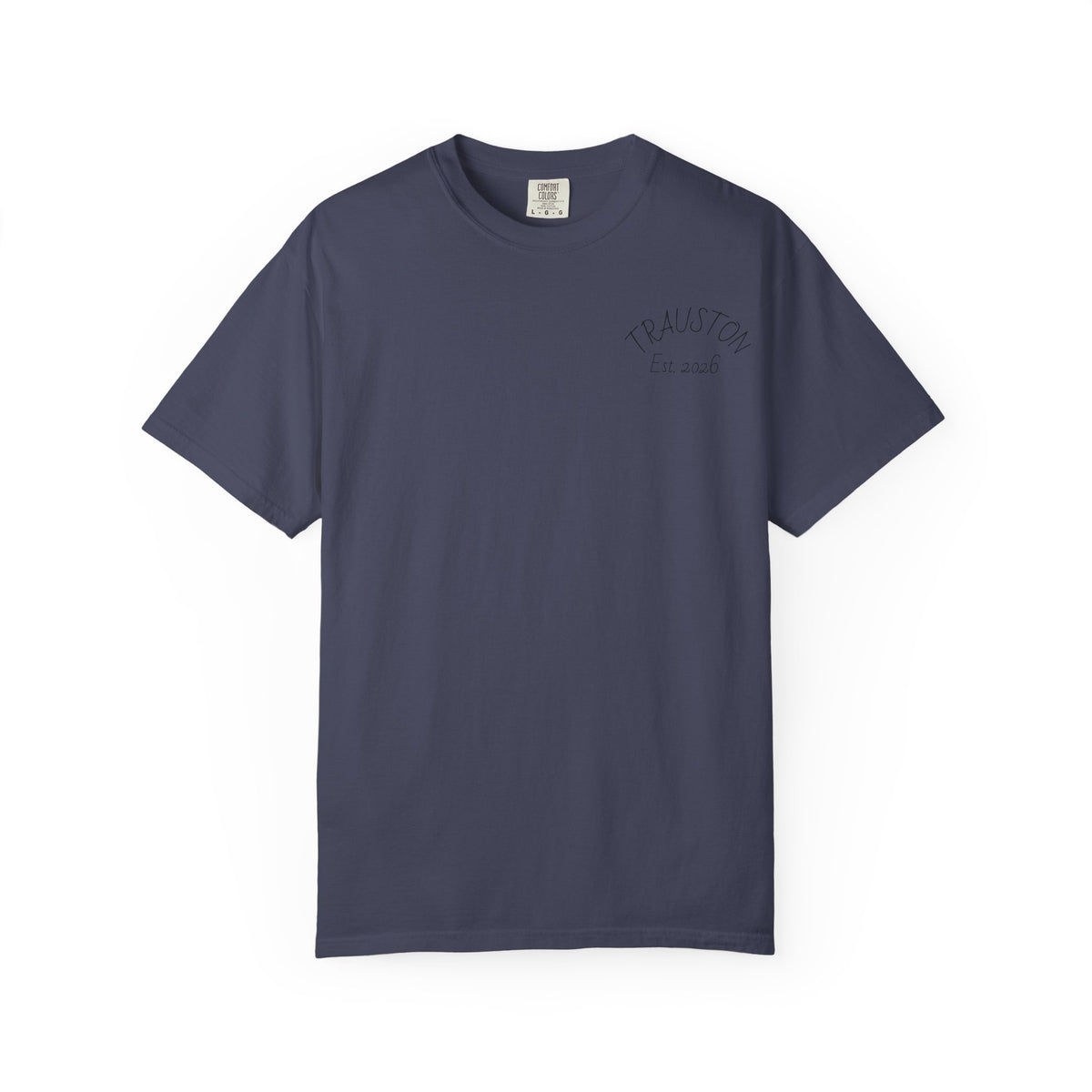 TRAUSTON | Est. 2026 & Wordmark Garment-Dyed Tee