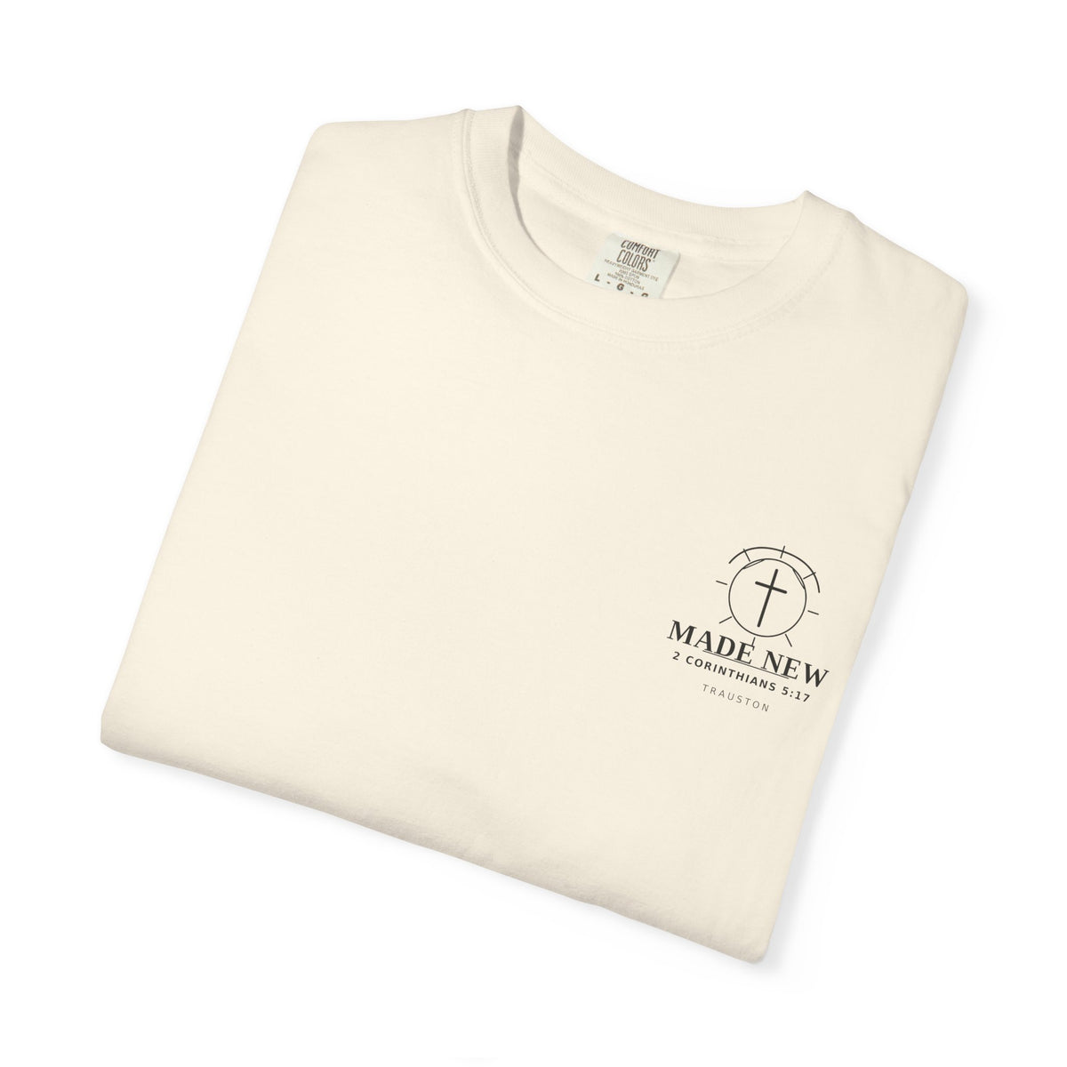 Made New Garment-Dyed Tee — Dark Graphic