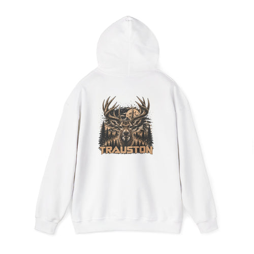 Product image of TRAUSTON| Deer Forest Back-Print Hoodie by TRAUSTON