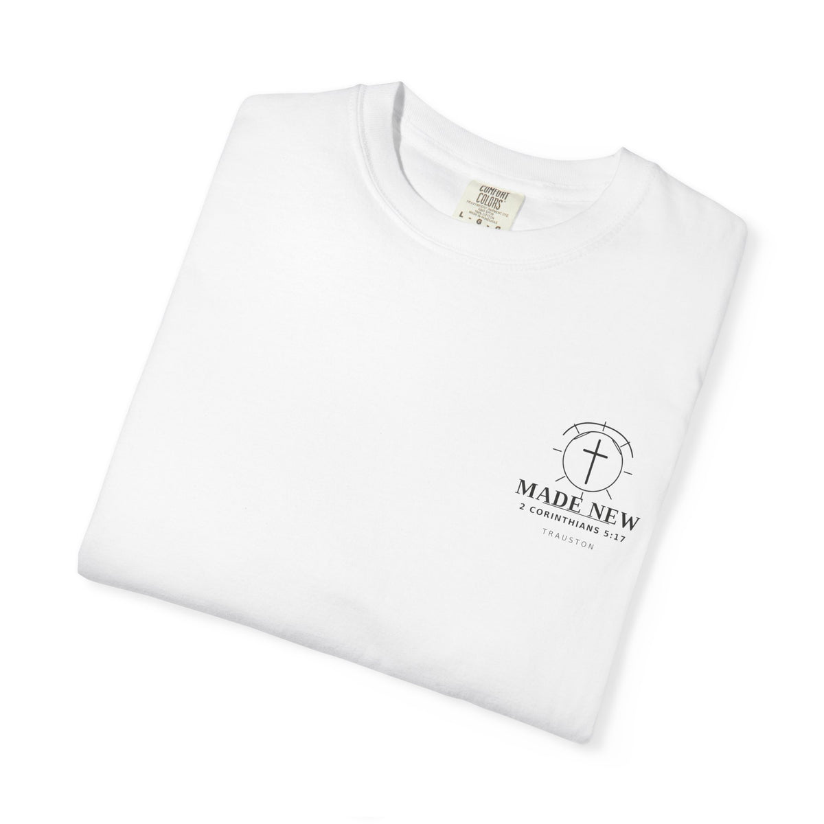 Made New Garment-Dyed Tee — Dark Graphic