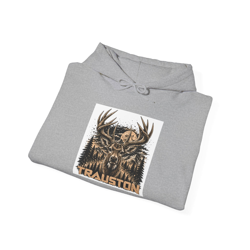 Deer Forest Front-Print Hoodie