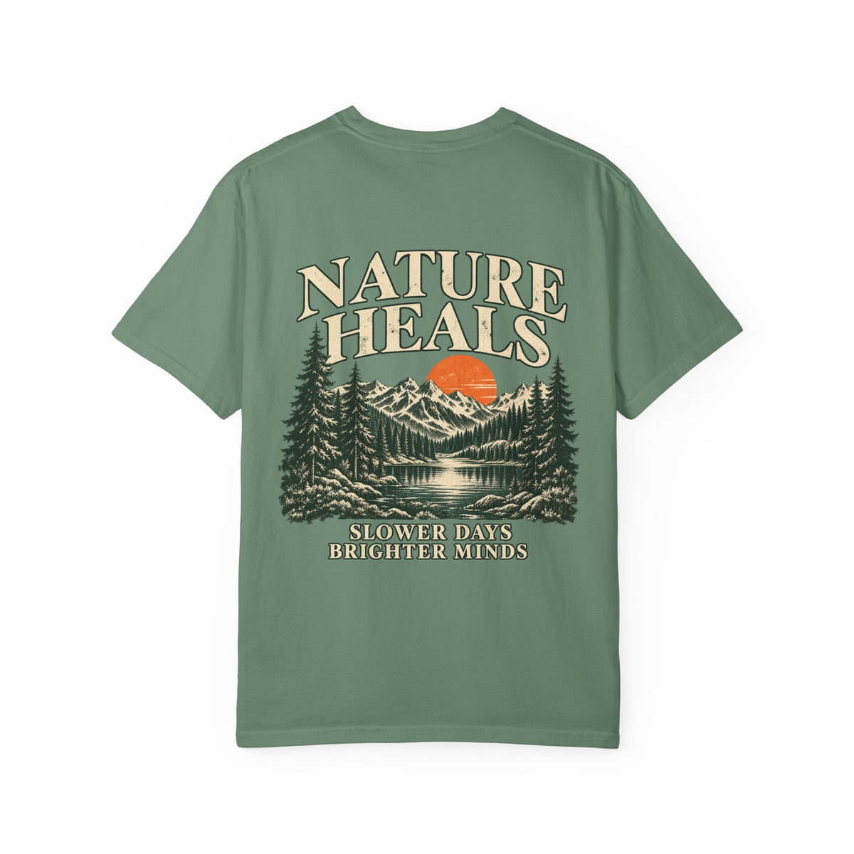 Nature Heals Garment-Dyed Tee