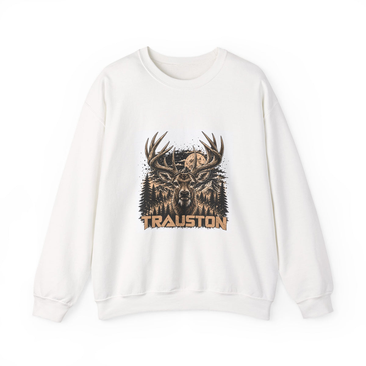 Product image of TRAUSTON| Deer Forest Crewneck Sweatshirt by TRAUSTON