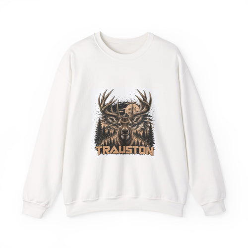 Product image of TRAUSTON| Deer Forest Crewneck Sweatshirt by TRAUSTON