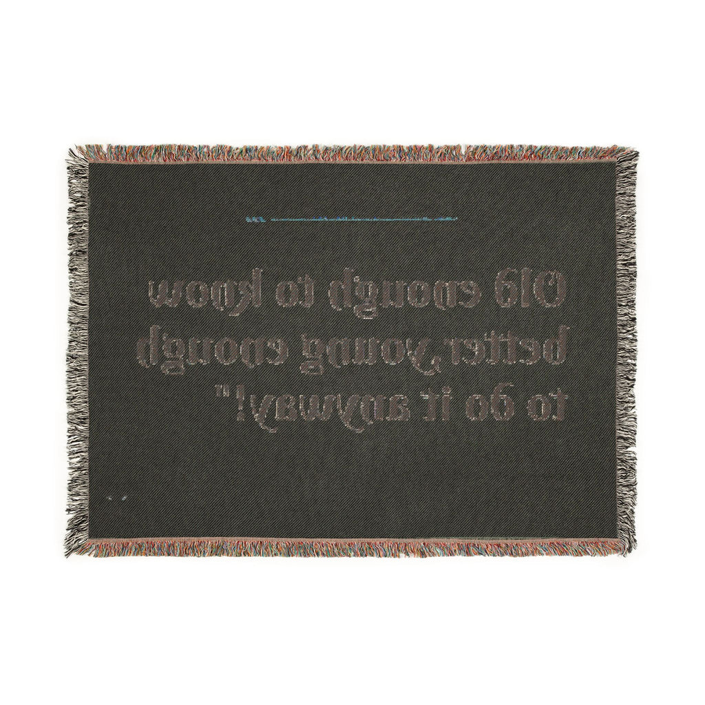TRAUSTON | Old Enough Woven Blanket