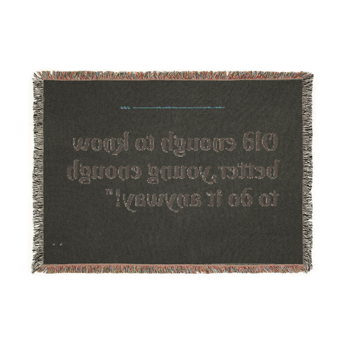TRAUSTON | Old Enough Woven Blanket
