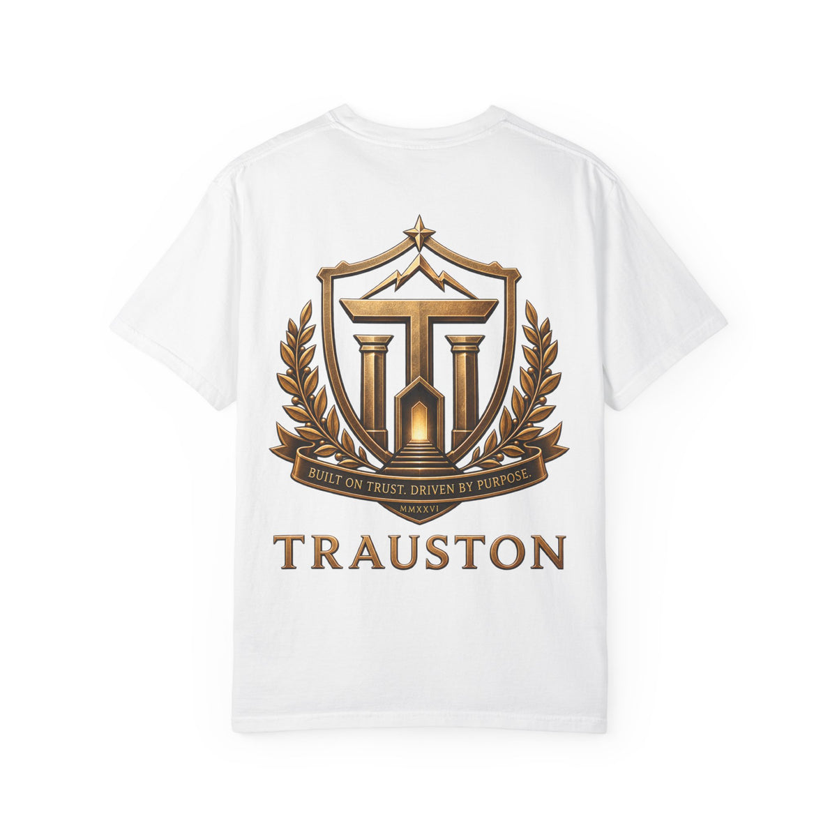 TRAUSTON | Founders Crest Garment-Dyed Tee