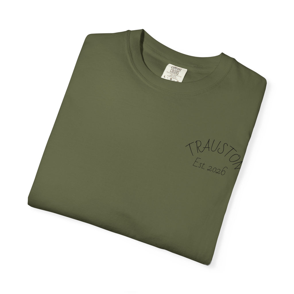 Est. 2026 & Wordmark Garment-Dyed Tee
