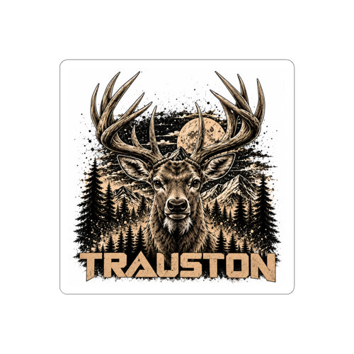 Product image of TRAUSTON| Deer Forest Kiss-Cut Sticker by TRAUSTON