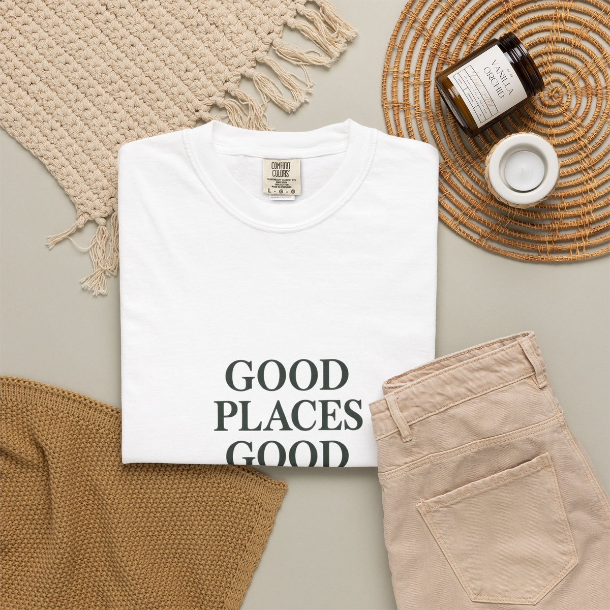 Nature Heals Garment-Dyed Tee