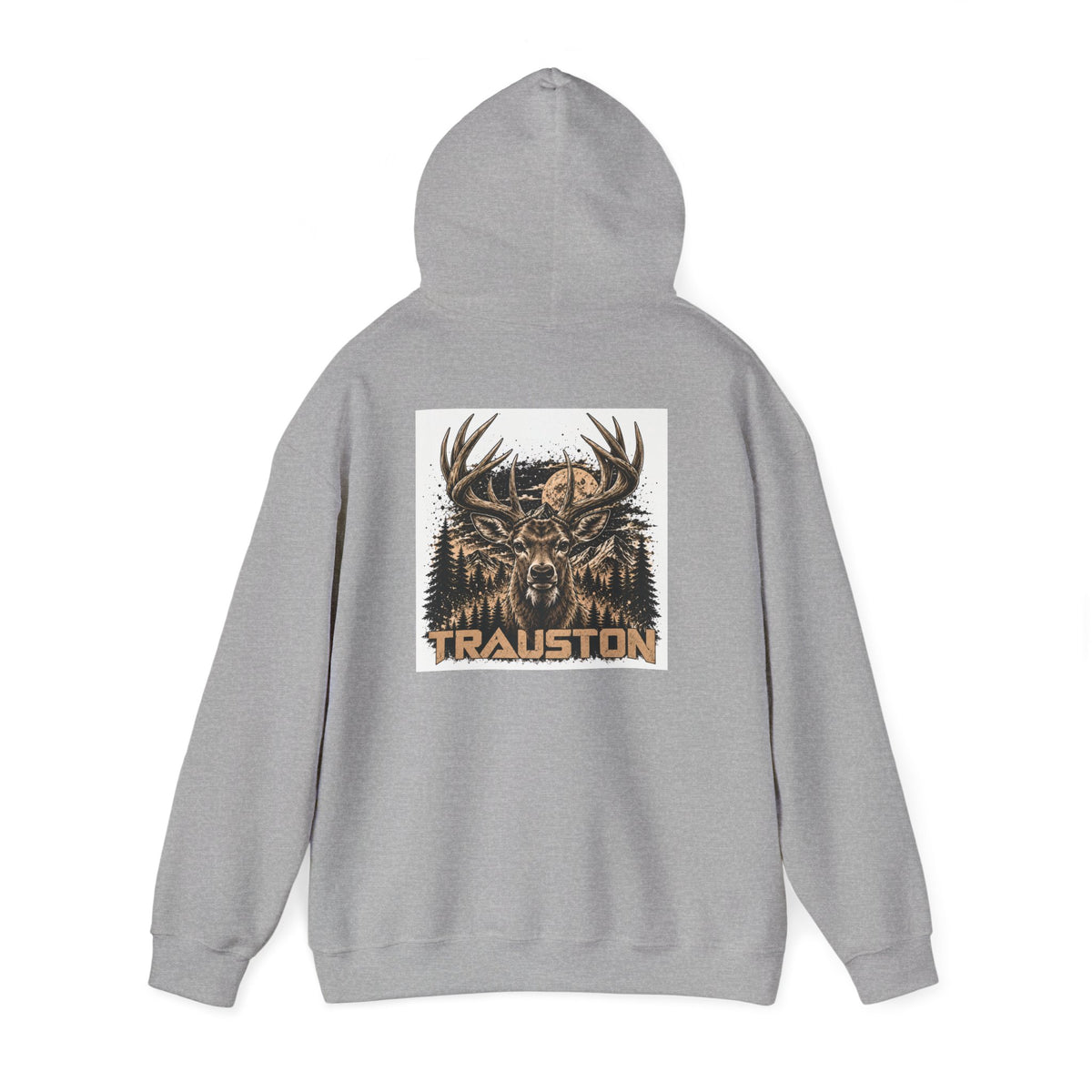 Deer Forest Back-Print Hoodie