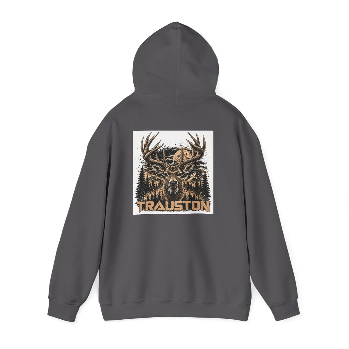 TRAUSTON | Deer Forest Back-Print Hoodie