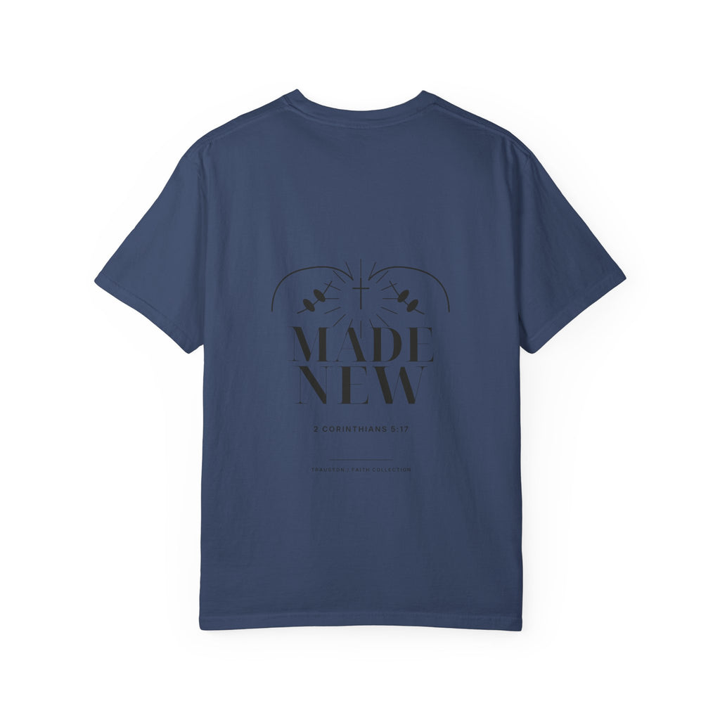 Made New Garment-Dyed Tee — Dark Graphic