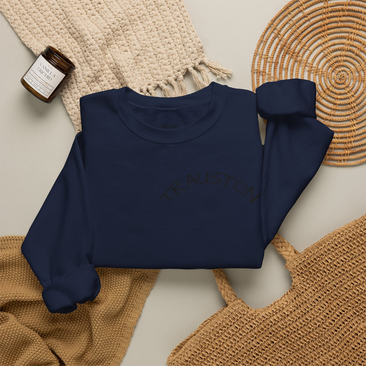 TRAUSTON | Founders Crest Crewneck Sweatshirt