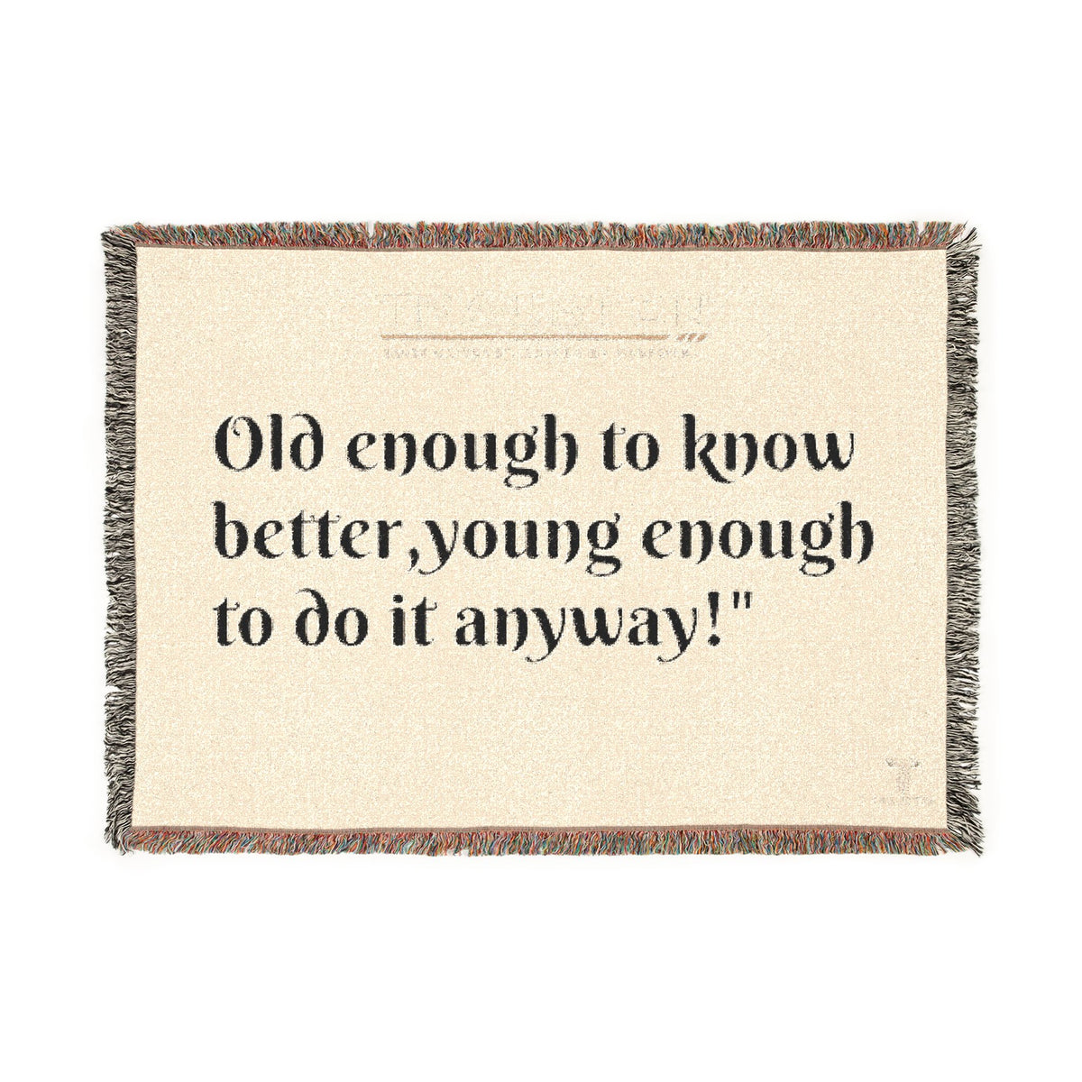 TRAUSTON | Old Enough Woven Blanket