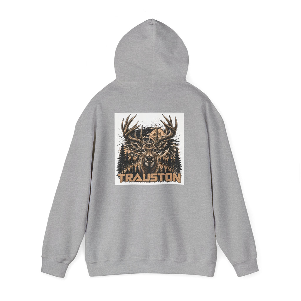 TRAUSTON | Deer Forest Back-Print Hoodie