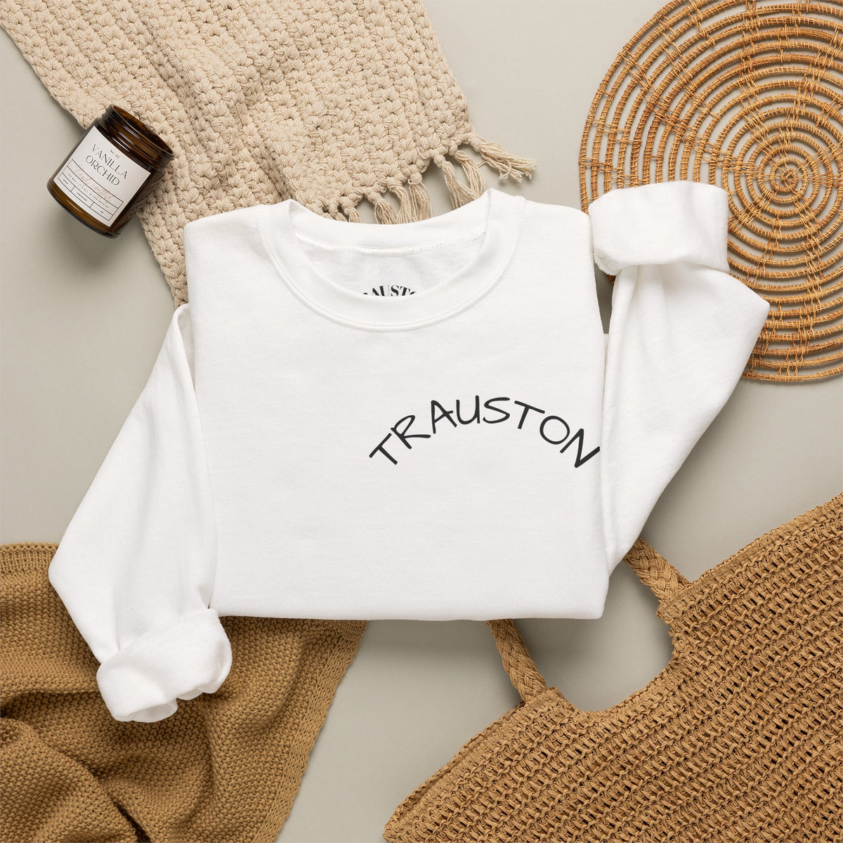 TRAUSTON | Founders Crest Crewneck Sweatshirt
