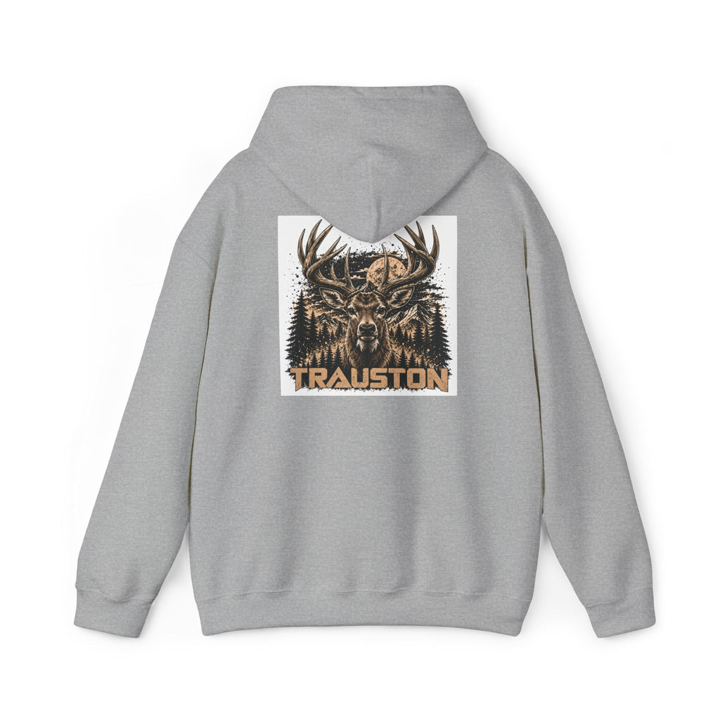 TRAUSTON | Deer Forest Back-Print Hoodie