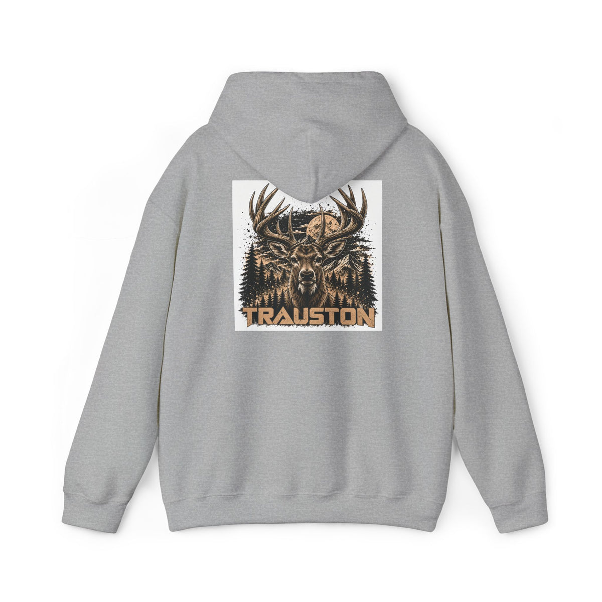 TRAUSTON | Deer Forest Back-Print Hoodie
