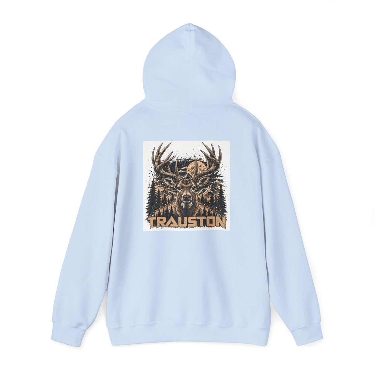 Deer Forest Back-Print Hoodie