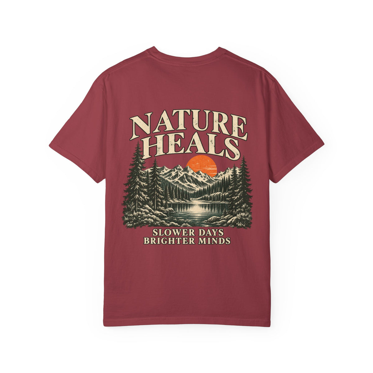 Nature Heals Garment-Dyed Tee