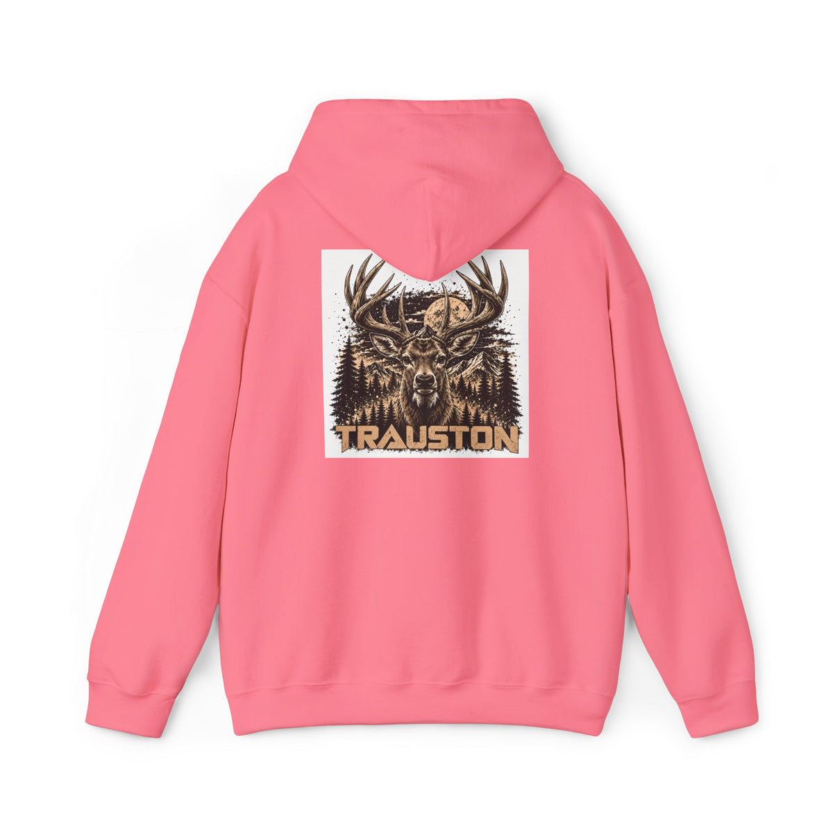 TRAUSTON | Deer Forest Back-Print Hoodie