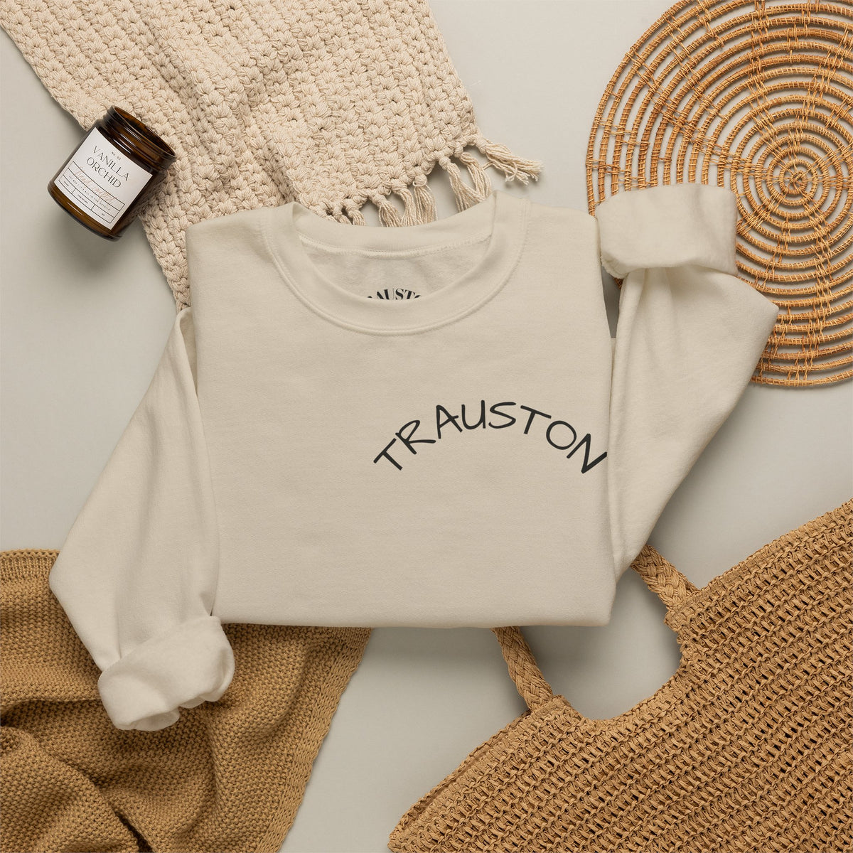 TRAUSTON | Founders Crest Crewneck Sweatshirt