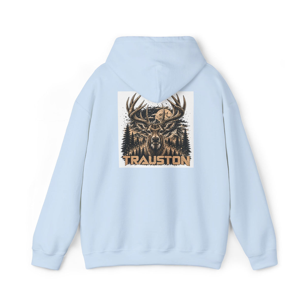 TRAUSTON | Deer Forest Back-Print Hoodie